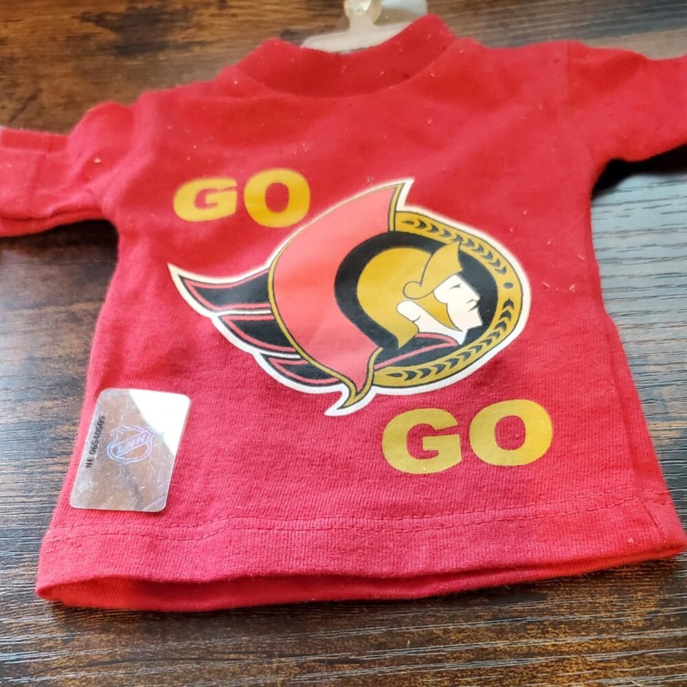 New Mini Ottawa Senators official jersey for doll or display